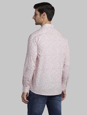 white printed casual shirt - 17670101 - Standard Image - 3