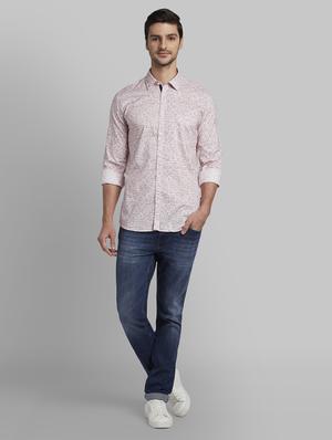 white printed casual shirt - 17670101 - Standard Image - 4