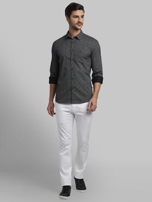 black printed casual shirt - 17670134 - Standard Image - 4