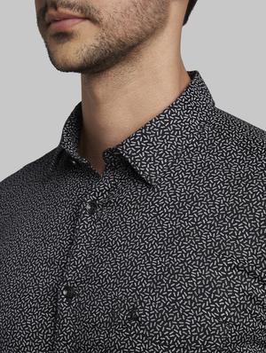 black printed casual shirt - 17670134 - Standard Image - 5