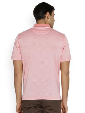 pink printed polo t-shirt - 17670172 - Standard Image - 3