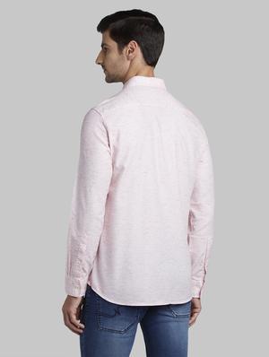 pink self design casual shirt - 17670173 - Standard Image - 4