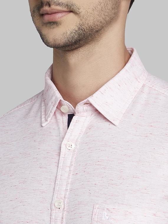 pink self design casual shirt - 17670173 - Zoom Image - 6