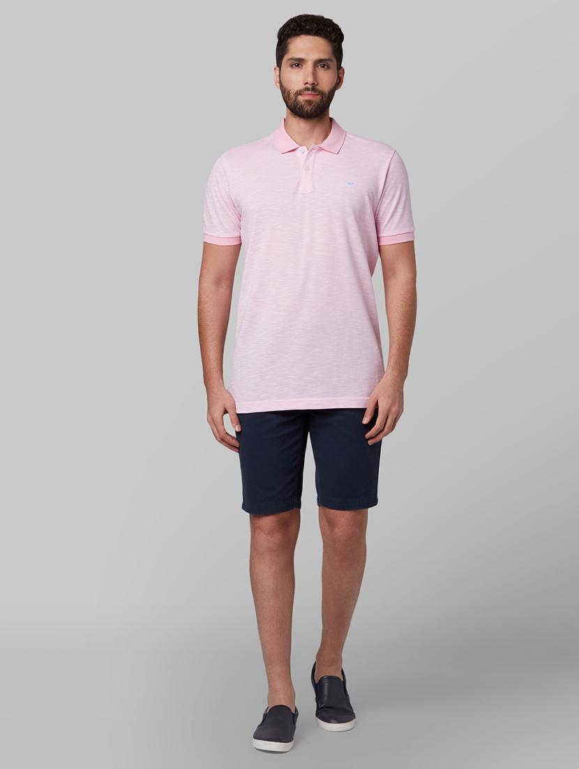 pink solid polo t-shirt - 17670212 - Zoom Image - 4