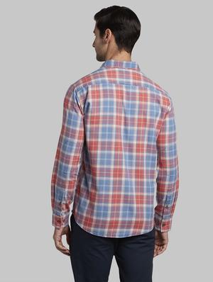 pink checkered casual shirt - 17670226 - Standard Image - 4