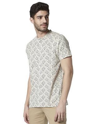yellow printed t-shirt - 17670234 - Standard Image - 2