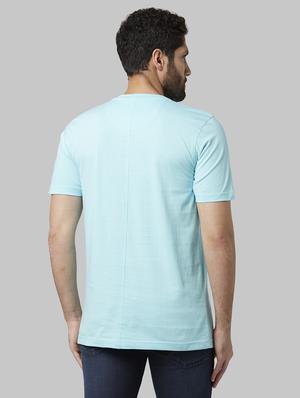 blue printed t-shirt - 17670238 - Standard Image - 3