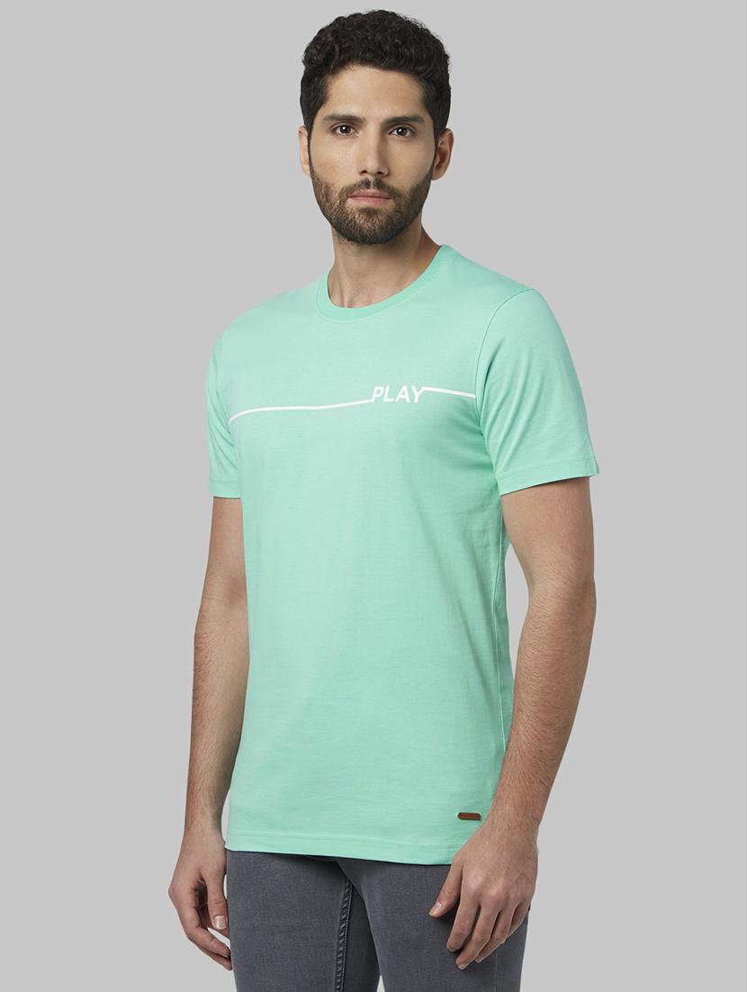 green printed t-shirt - 17670240 - Zoom Image - 2