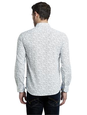 white printed casual shirt - 17670292 - Standard Image - 4