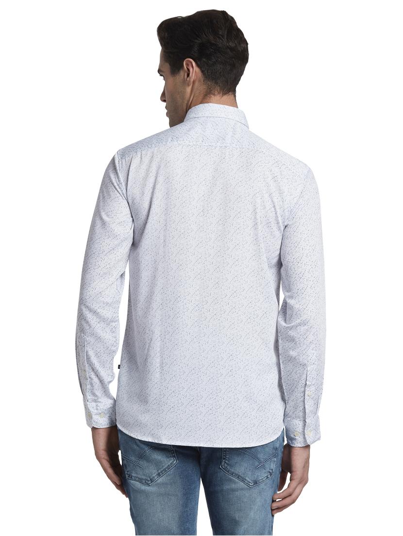 white printed casual shirt - 17670305 - Zoom Image - 4