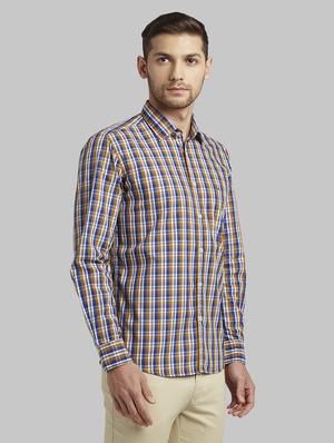 multi colored checkered casual shirt - 17670323 - Standard Image - 3