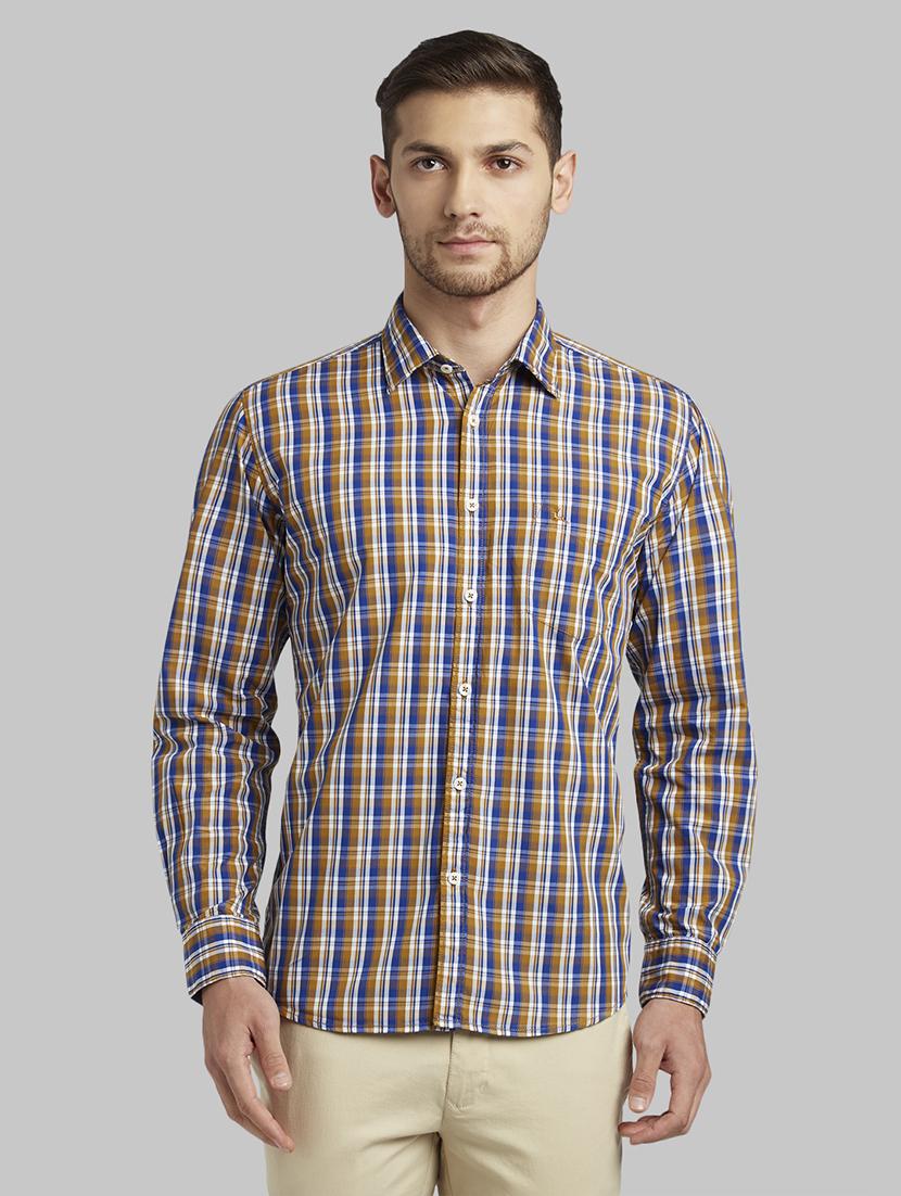 multi colored checkered casual shirt - 17670323 - Zoom Image - 1