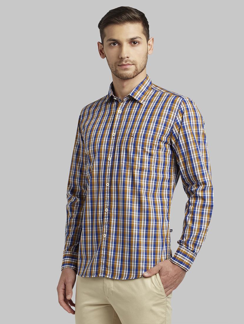 multi colored checkered casual shirt - 17670323 - Zoom Image - 2