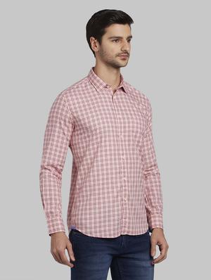 red checkered casual shirt - 17670337 - Standard Image - 2
