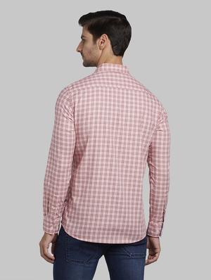 red checkered casual shirt - 17670337 - Standard Image - 4