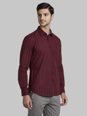 red checkered casual shirt - 17670340 - Standard Image - 2