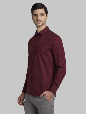 red checkered casual shirt - 17670340 - Standard Image - 3