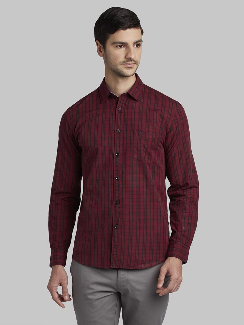 red checkered casual shirt - 17670340 - Zoom Image - 1