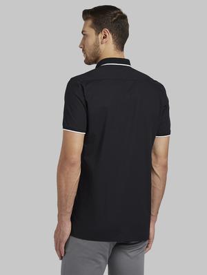 black solid casual shirt - 17670381 - Standard Image - 4