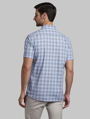 blue checkered casual shirt - 17670403 - Standard Image - 4