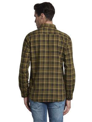 brown checkered casual shirt - 17670437 - Standard Image - 4