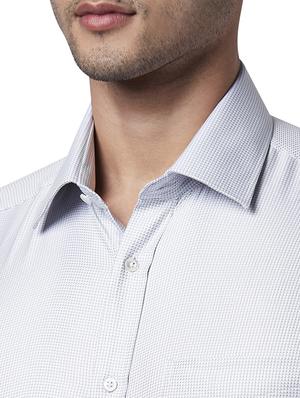 purple self design formal shirt - 17670441 - Standard Image - 5