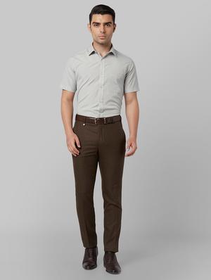 yellow checkered formal shirt - 17670443 - Standard Image - 4