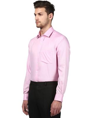 pink self design formal shirt - 17670449 - Standard Image - 2