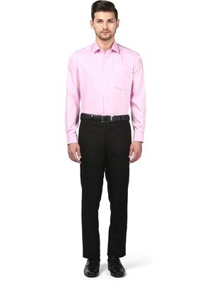 pink self design formal shirt - 17670449 - Standard Image - 4