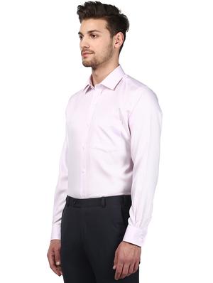 pink self design formal shirt - 17670452 - Standard Image - 2