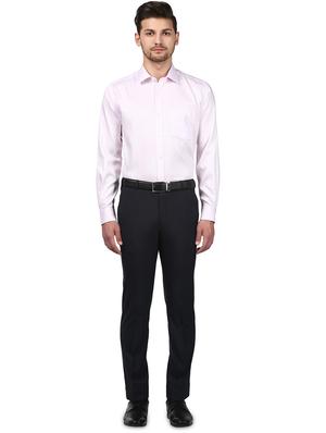 pink self design formal shirt - 17670452 - Standard Image - 4