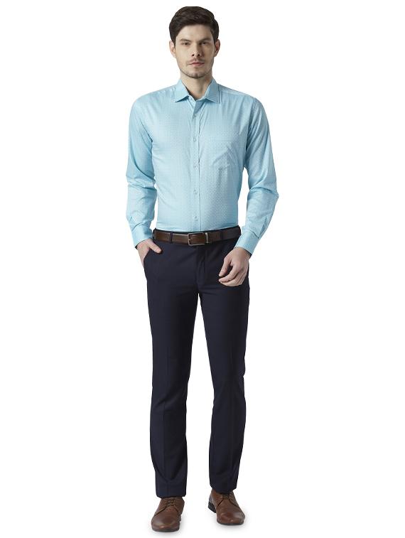 green checkered formal shirt - 17670479 - Zoom Image - 4