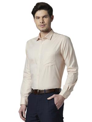beige self design formal shirt - 17670488 - Standard Image - 2