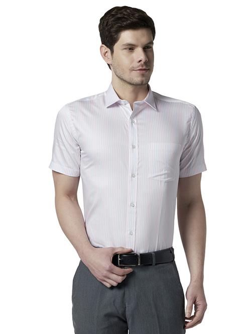 white striped formal shirt - 17670497 - Standard Image - 1