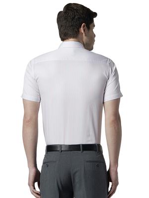 white striped formal shirt - 17670497 - Standard Image - 3