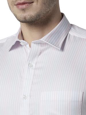 white striped formal shirt - 17670497 - Standard Image - 5