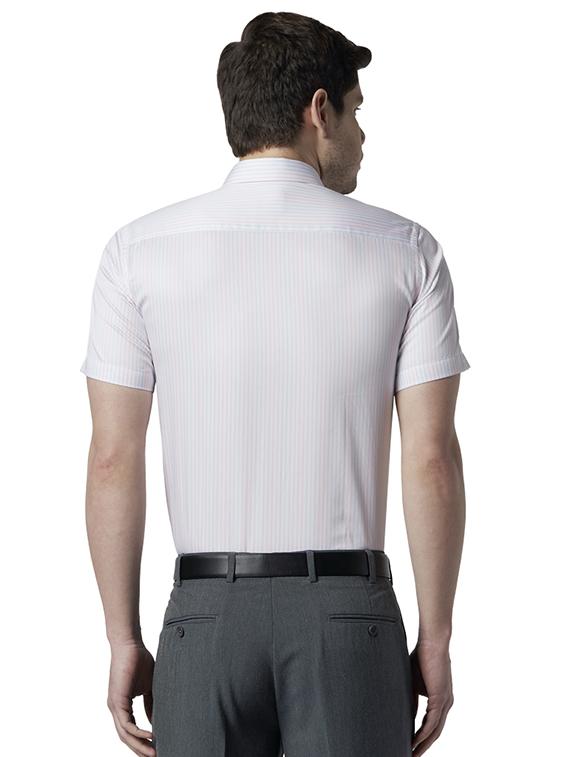 white striped formal shirt - 17670497 - Zoom Image - 3
