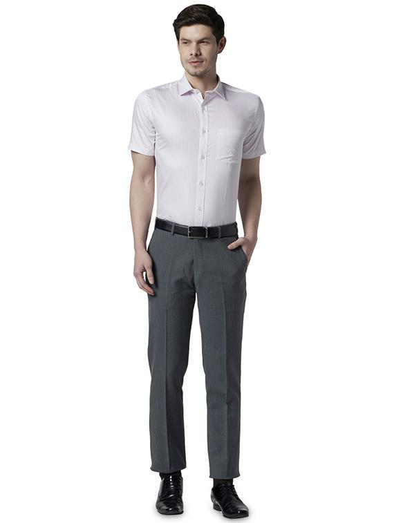 white striped formal shirt - 17670497 - Zoom Image - 4