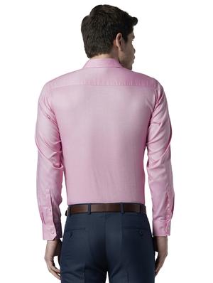 pink solid formal shirt - 17670507 - Standard Image - 3