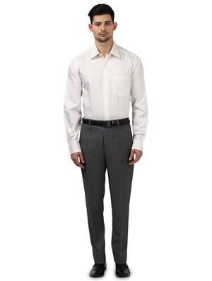 yellow solid formal shirt - 17670509 - Standard Image - 4