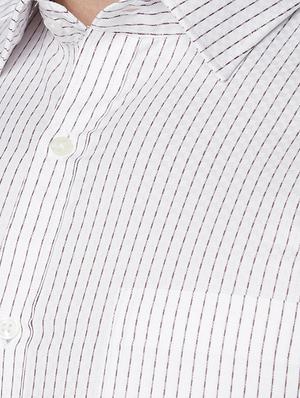 white striped formal shirt - 17670540 - Standard Image - 5