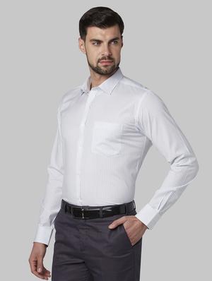 blue striped formal shirt - 17670545 - Standard Image - 2