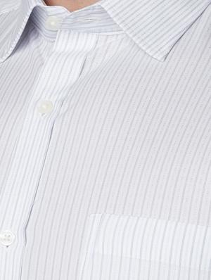 blue striped formal shirt - 17670545 - Standard Image - 5