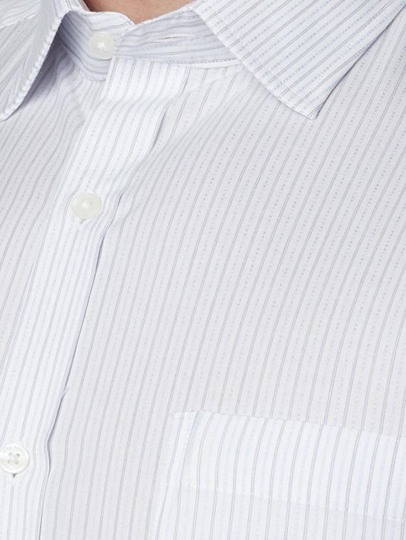 blue striped formal shirt - 17670545 - Zoom Image - 5