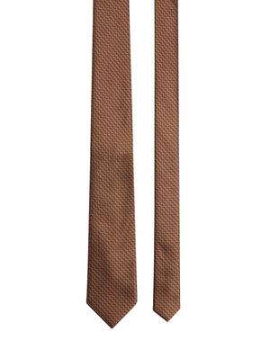 brown polyester bow tie - 17671367 - Standard Image - 3