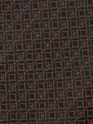 brown silk blend tie - 17671373 - Standard Image - 4