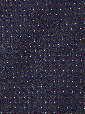 blue silk blend tie - 17671377 - Standard Image - 4