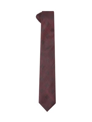 red silk blend tie - 17671382 - Standard Image - 3