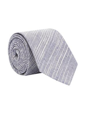 grey cotton tie - 17671384 - Standard Image - 2