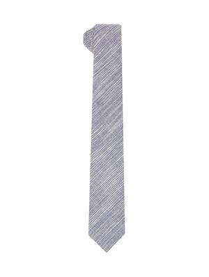 grey cotton tie - 17671384 - Standard Image - 3